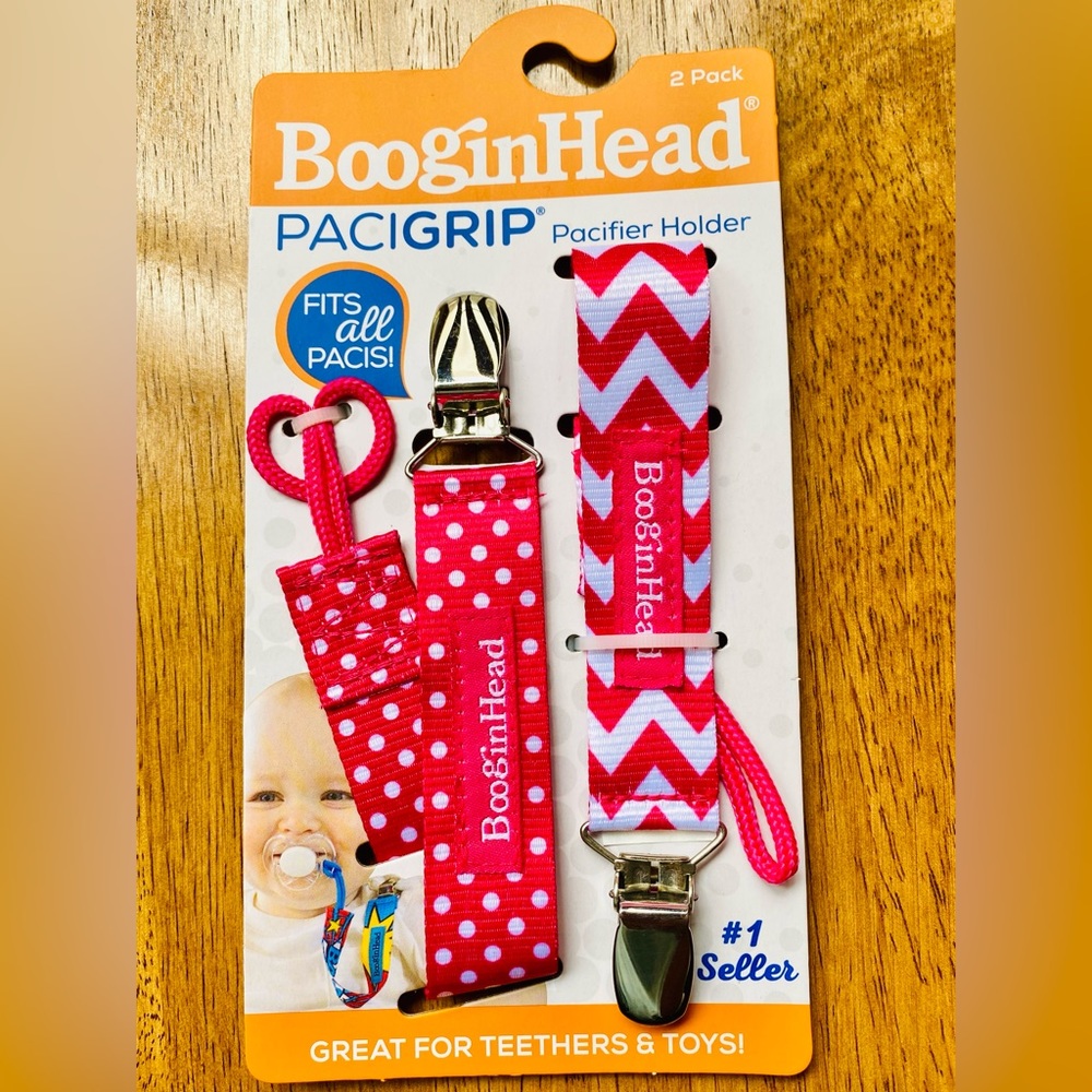 NWT BooginHead Pacigrip Pacifier Holder